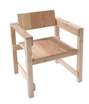 contemporary garden chair with armrests  Ineke Hans
