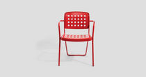contemporary garden chair with armrests (metal) DE LA WARR PAVILION by Barberosgerby Established and sons