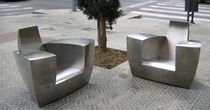 contemporary garden club armchair EASY ONE EXTERIOR ICI ET LA
