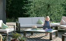 contemporary garden coffee table KAMA by Benjamin Ferriol Ego paris