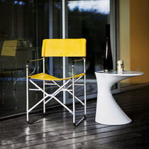 contemporary garden folding chair by Gae Aulenti APRIL by Gae Aulenti Zanotta