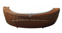 contemporary garden footstool SOLOUNGE Silverplana Germany