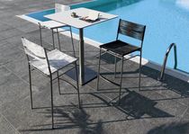 contemporary garden high bar table (metal) LIFT Bonacina Pierantonio