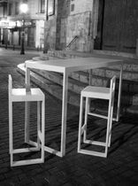 contemporary garden high bar table (metal) VITA  Axthor Outdoor Furniture