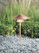 contemporary garden lamp post CONE HOOD KIM Lighting