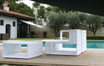 contemporary garden ottoman HAVANA by Domenico De Palo DIMENSIONE DISEGNO