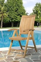 contemporary garden recliner armchair HARMONY by Edi & Paolo Ciani MEDEOT MARIO