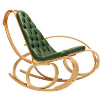 contemporary garden rocking chair in certified wood (FSC-certified)  Tom Raffield