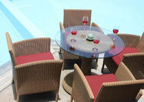 contemporary garden round table TF 0975 Nature Corners Co.,Ltd.