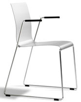 contemporary garden sled base chair STING : O30A by S.Borselius & F.Mattson Bl&aring; Station