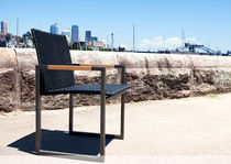 contemporary garden sled base chair COAST Harbour Outdoor