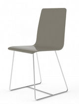 contemporary garden sled base chair BEE  PMMA TurriniBY