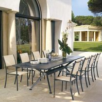 contemporary garden stacking chair PIAZZA: 512235BN ROLAND VLAEMYNCK