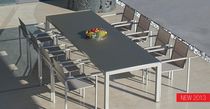 contemporary garden stacking chair with armrests ALURA Royal Botania - Red Label