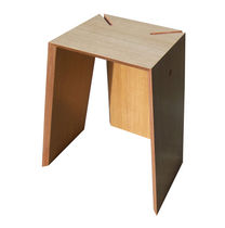 contemporary garden stool (100% recyclable) ORIGAMI by St&eacute;phane Clivier PH NEUTRE DESIGN
