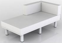 contemporary garden sun lounger ROK  Swanky Design - Premium Contemporary Furniture