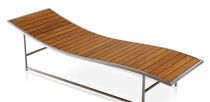 contemporary garden sun lounger GARDEN COURT Harbour Outdoor