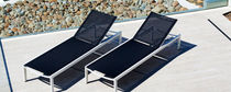 contemporary garden sun lounger (adjustable backrest) PIANO Harbour Outdoor