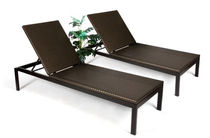 contemporary garden sun lounger (stacking) TF 0733 Nature Corners Co.,Ltd.
