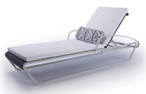contemporary garden sun lounger (adjustable backrest) MICHAEL We are Steeve and James
