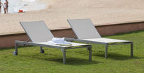 contemporary garden sun lounger with casters OLIMPIA  Balliu Export