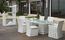 contemporary garden table JAMAICA SKY LINE DESIGN