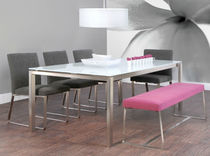 contemporary garden table (glass top) SPAZIO Trica