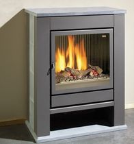 contemporary gas stove (soapstone) THEATER GMT 68/75  Flam