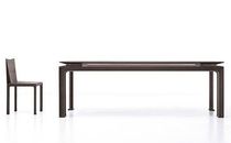 contemporary glass and solid wood table COMPLEMENTI: DELA ECO & CO.