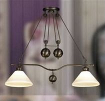 contemporary glass chandelier ACCRO 2 UNITED LIGHTS
