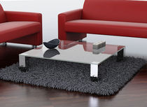 contemporary glass coffee table MIRAGE Swanky Design - Premium Contemporary Furniture