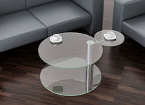 contemporary glass coffee table HULA Swanky Design - Premium Contemporary Furniture