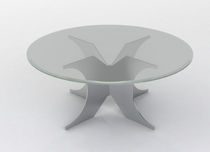 contemporary glass coffee table REVEL Swanky Design - Premium Contemporary Furniture