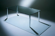 contemporary glass coffee table ARC ALI by Barry Davison DAVISON HIGHLEY