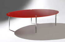 contemporary glass coffee table SOLID COLOUR DAVISON HIGHLEY