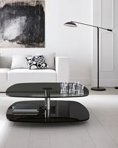contemporary glass coffee table LESSICO by Emilio Nanni TONELLI Design