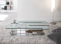 contemporary glass coffee table PLAYTIME by G.T. Garattoni TONELLI Design