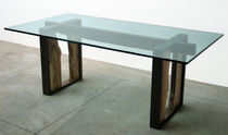 contemporary glass dining table 0127.1 JOHN HOUSHMAND