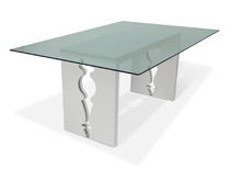 contemporary glass dining table BLING 2 HB Group
