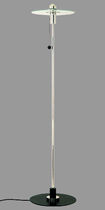 contemporary glass floor lamp BST 23 by Gyula Pap Tecnolumen