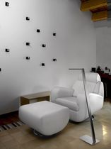contemporary glass floor lamp CLAU: P-57 Pujol Iluminacion