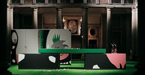 contemporary glass kitchen ARTEMATICA: VITRUM ARTE | ARTEDEISA - "MUCCA CHIC" VALCUCINE