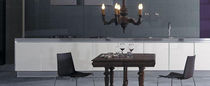 contemporary glass kitchen (colored glass) ALBATROS Dica