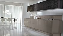 contemporary glass kitchen (lacquered glass) SYSTEM COLLECTION Pedini