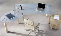 contemporary glass office desk GIOVE Arcadia
