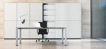 contemporary glass office desk ICON  Vario