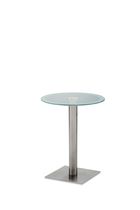 contemporary glass pedestal side table 972 STAR srl
