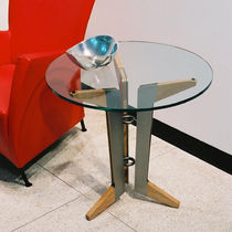 contemporary glass side table COBAN  Gitane Workshop