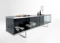 contemporary glass sideboard BROADWAY by Bartoli Design TONELLI Design