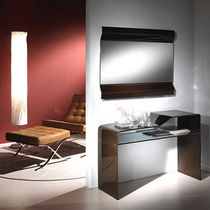 contemporary glass sideboard table EVA by Esseci Associati L.A. Vetreria di Appiani arch. Gianni